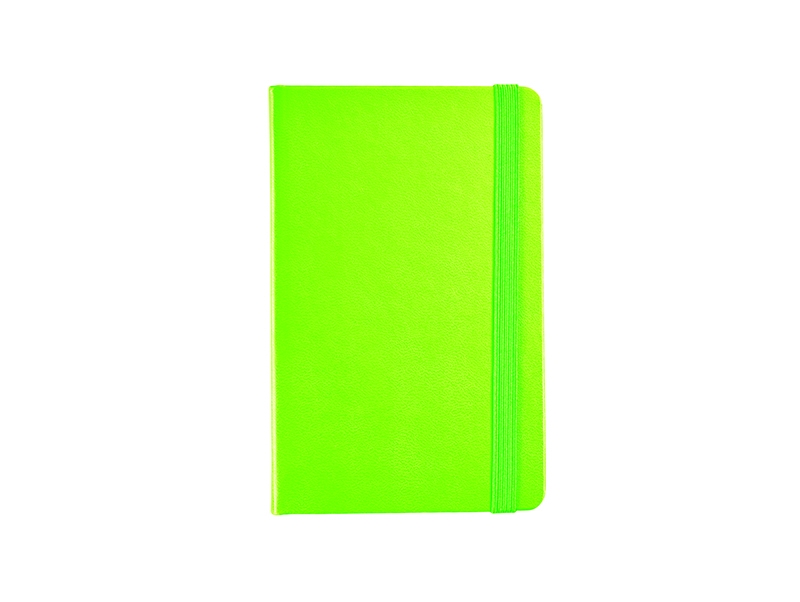 BELEŽKA A6 Z ELASTIKO - zelena 