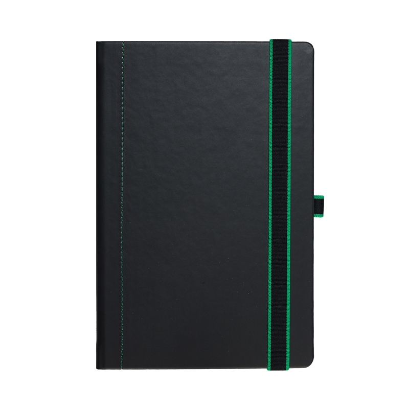 BELEŽKA A5 Z ELASTIKO STANLEY - zelena 