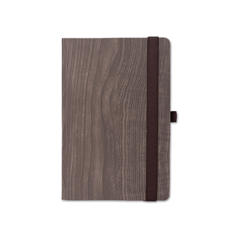 BELEŽKA A5 Z ELASTIKO TIMBER - rjava 