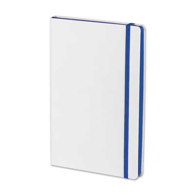 BELEŽKA A5 FLUX WHITE - modra 