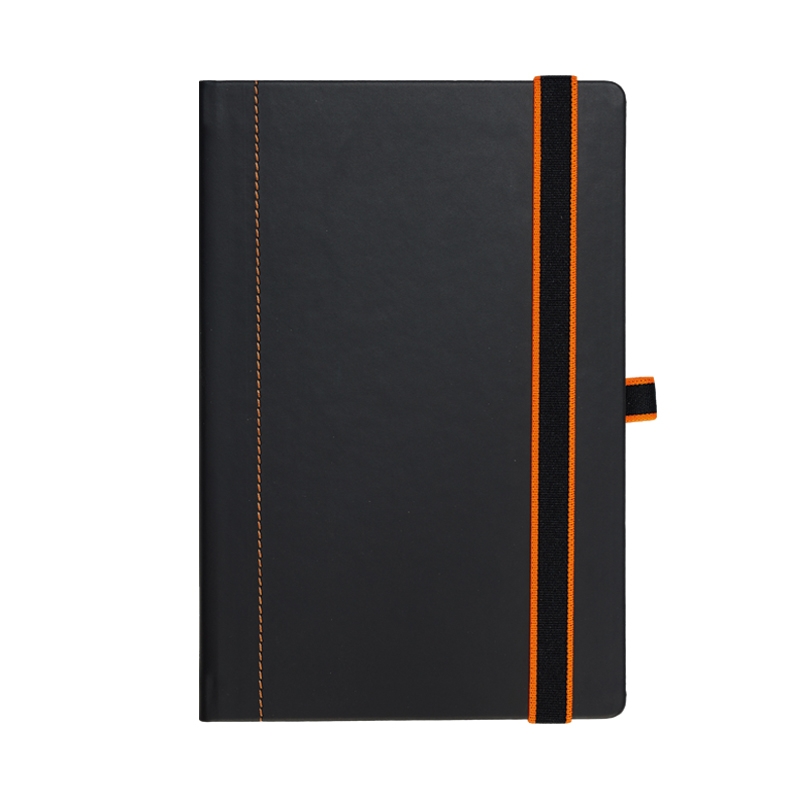 BELEŽKA A5 Z ELASTIKO STANLEY - oranžna 