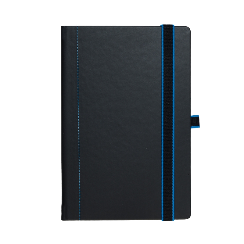 BELEŽKA A5 Z ELASTIKO STANLEY - modra 