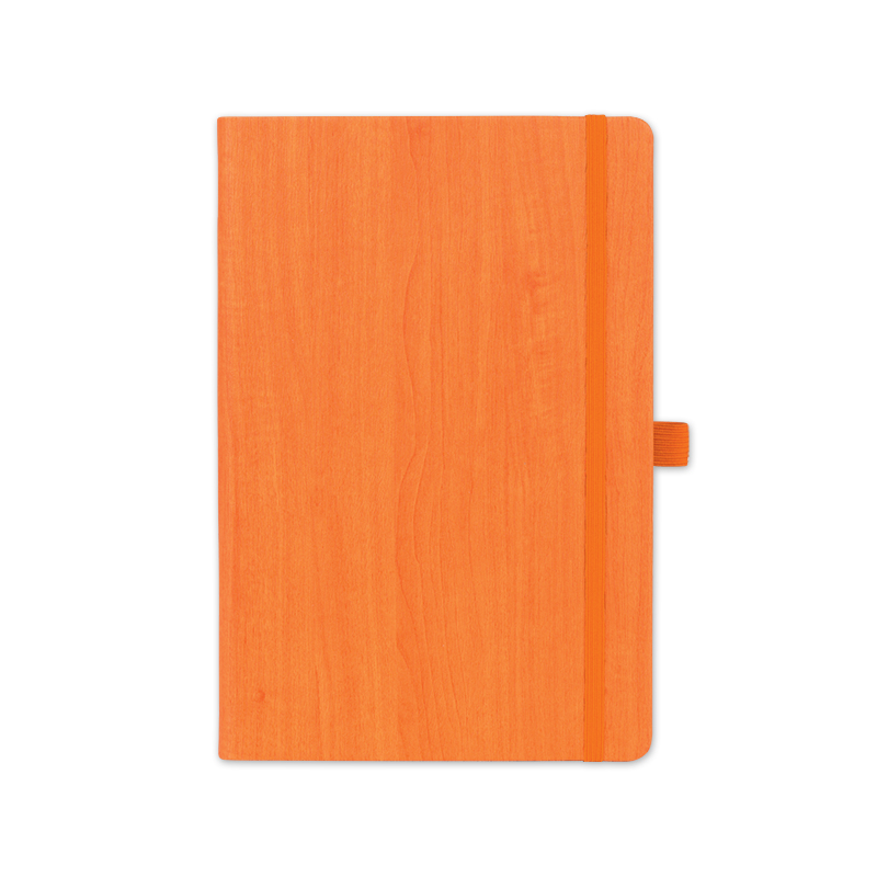 BELEŽKA A5 WOODY - oranžna 