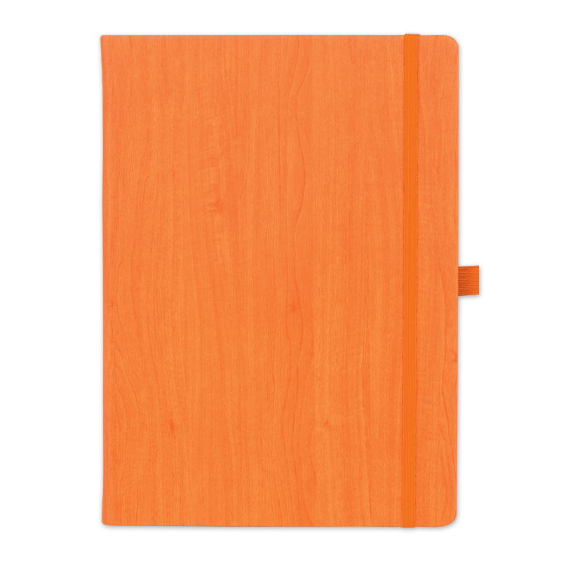 BELEŽKA B5 WOODY - oranžna 