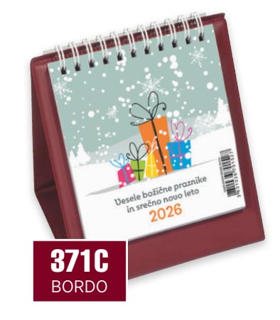 NAMIZNI TEDENSKI – PIRAMIDA - bordo  