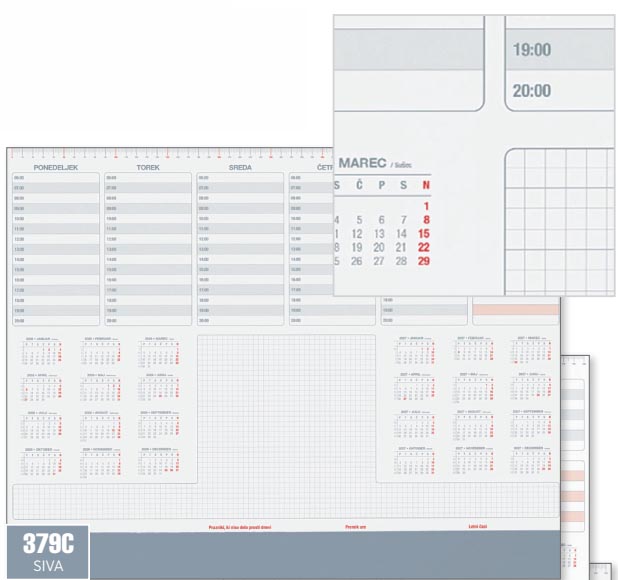 PODLOŽNE MAPE - siva PODLOŽNE MAPE - siva