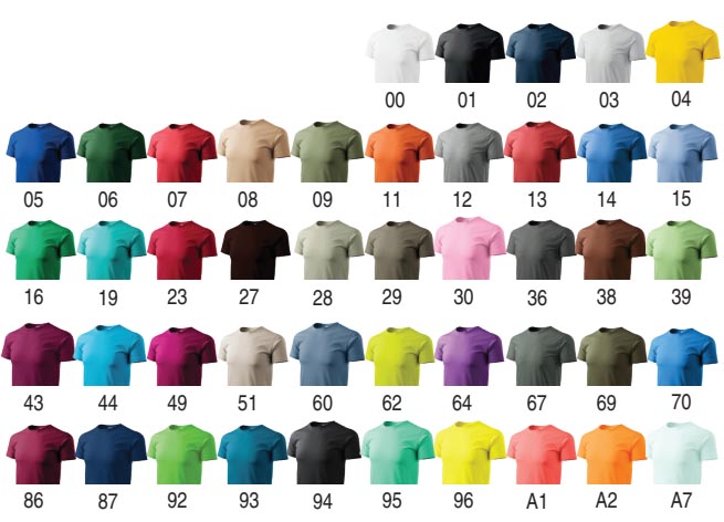 BASIC / art. 129 - Moška t-shirt kratka majica 3XL 